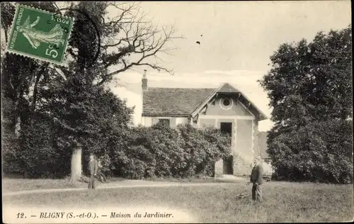 Ak Bligny Essonne, Maison du Jardinier