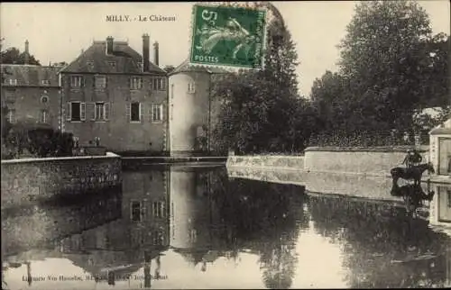 Ak Milly la Forêt Essonne, Château