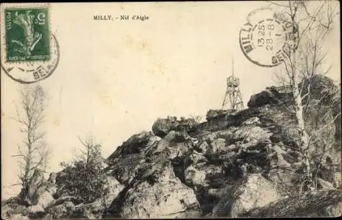 Ak Milly la Forêt Essonne, Nid d'Aigle