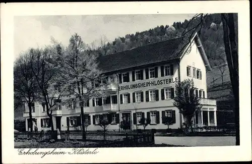 Ak Bad Rippoldsau Schapbach im Schwarzwald, Erholungsheim Klösterle