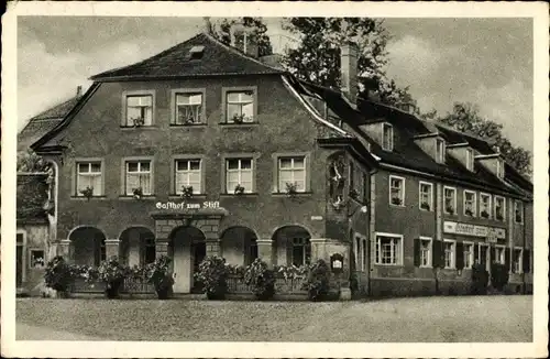 Ak Lindau in Bodensee Schwaben, Gasthof zum Stift, Inh. Oskar Ilgen