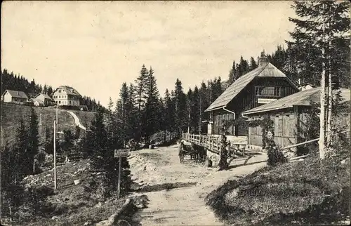 Ak Semmering in Niederösterreich, Restaurant und Kaffee Sonnwendstein, Inh. Georg Lindner