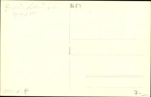 Foto Ak Spital am Semmering Steiermark, Straßenpartie mit Blick auf den Gasthof Pollerus im Winter