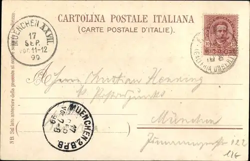 Litho Napoli Neapel Campania, Il Vesuvio, Eruzione 1895, Lava