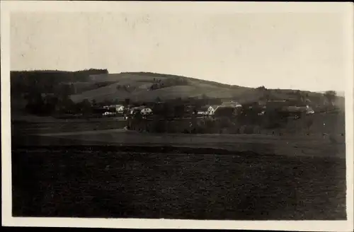 Foto Ak Anzing Oberbayern, Totalansicht vom Ort mit Umgebung