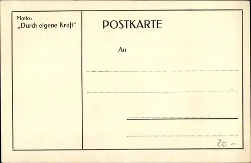 Künstler Ak Faller, H., Verband der Kath. Jünglingsvereinigung Deutschland, Gewichtheber, 1913