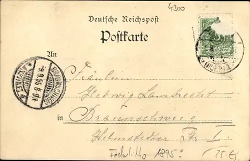 Vorläufer Litho Essen im Ruhrgebiet Nordrhein Westfalen, Stadtgarten, Inh. Wilh. Evert