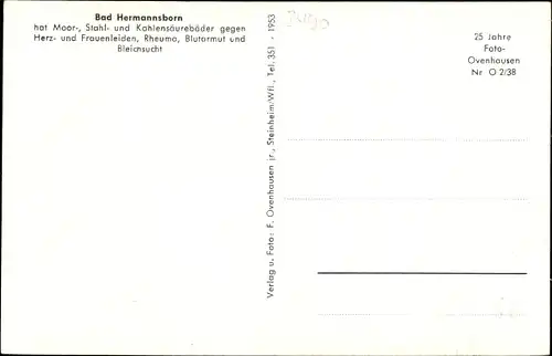 Ak Bad Hermannsborn Bad Driburg Kreis Höxter, Brunnenschenke, Innenansicht