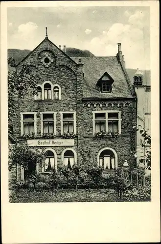 Ak Moselkern an der Mosel, Gasthof Franz Heitger, Weinbau, Pension