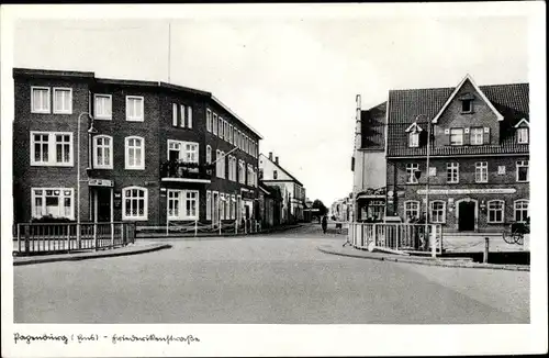 Ak Papenburg im Emsland, Friederikenstraße, Hotel Deutsches Haus, Bes. Joseph Sulsmann