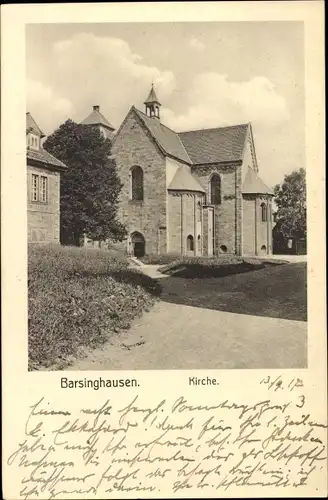 Ak Barsinghausen Niedersachsen, Kirche