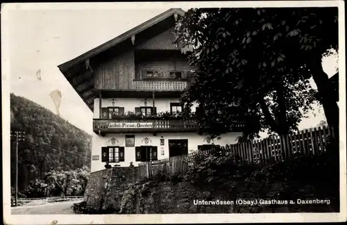Ak Unterwössen in Oberbayern, Gasthaus am Daxenberg