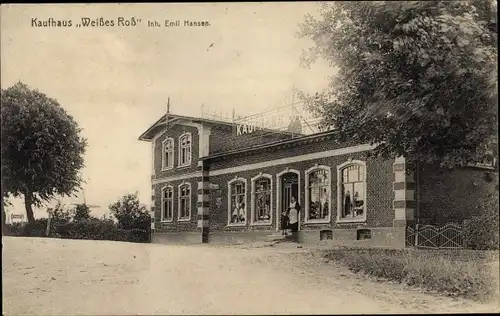 Ak Schleswig an der Schlei, Kaushaus Weißes Ross