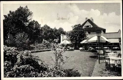 Ak Meerbusch im Rheinkreis Neuss, Haus Meererbusch, Garten