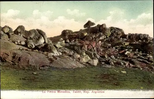 Ak Tandil Argentinien, La Piedra Movediza