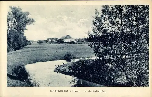 Ak Rotenburg an der Wümme, Landschaftsbild