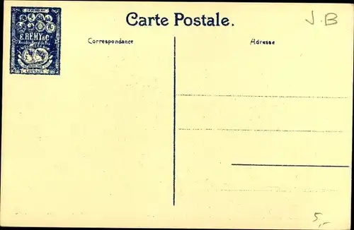 Künstler Ak La culture du riz destine a la fabrication de l'Amidon Remy, le battage du grain