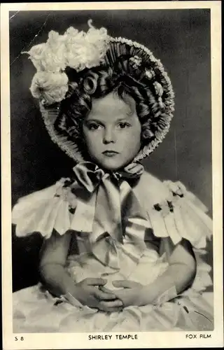 Ak Schauspielerin Shirley Temple, Portrait