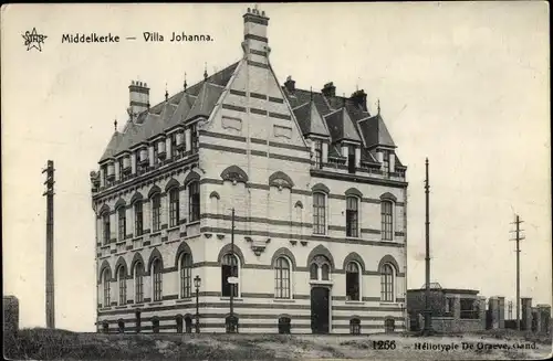 Ak Middelkerke Westflandern, Villa Johanna