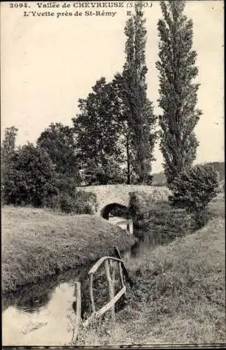 Ak Chevreuse Yvelines, L'Yvette près de St Remy