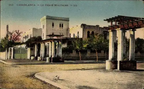 Ak Casablanca Marokko, Le Genie Militaire