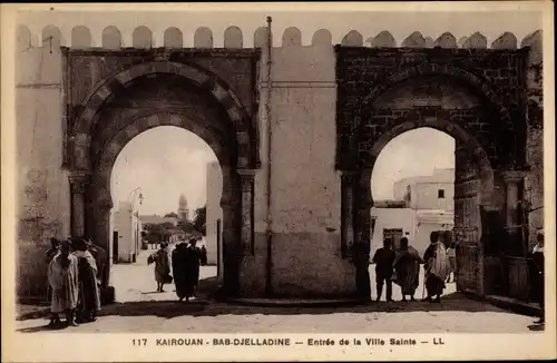 Ak bab Djelladine Kairouan Tunesien, Entree de la Ville Sainte