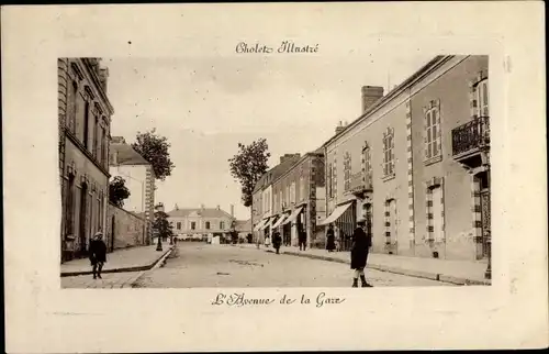 Ak Cholet Maine et Loire, L'Avenue de la Gare