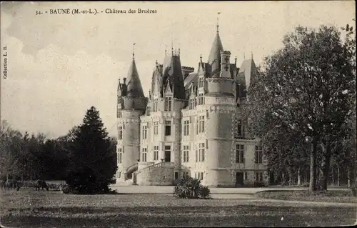 Ak Baune Loire Authion Maine et Loire, Château des Bruères