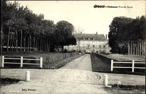 Ak Quincy Voisins Seine et Marne, Chateau