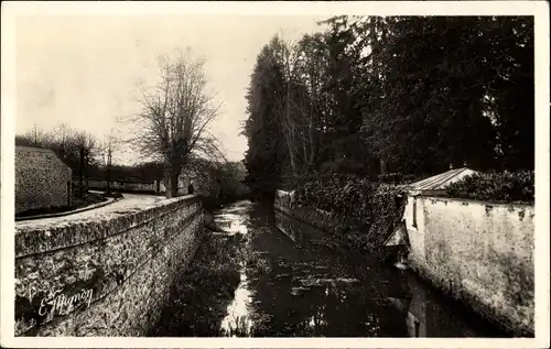 Ak Rozoy en Brie Seine et Marne, Boulevard Gambetta, coin de l'Yerres