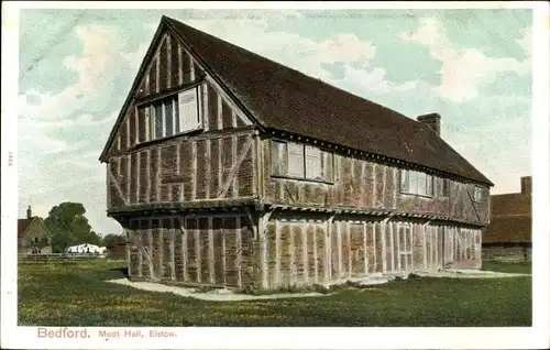 Ak Elstow Bedfordshire England, Moot Hall