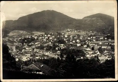 Ak Baden Baden am Schwarzwald, Totalansicht