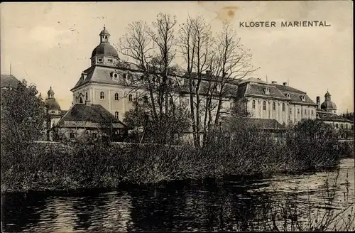 Ak Ostritz in Sachsen, Kloster Sankt Marienthal