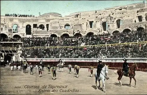 Ak Courses de Taureaux, Entree des Cuadrillas