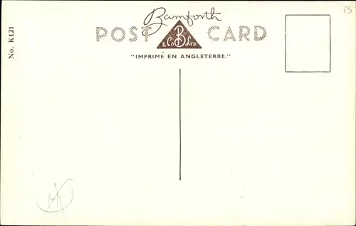 Künstler Ak Taylor, Mädchen am Schaukeln, Everything's going with a swing