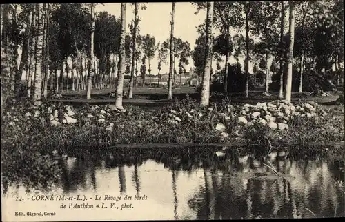 Ak Corne Maine et Loire, Le Rivage des bords de l'Authion