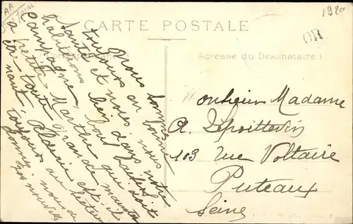 Ak Rozoy en Brie Seine et Marne, Chateau du Breuil