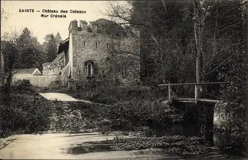 Ak Beautheil Saints Seine et Marne, Chateau des Coteaux