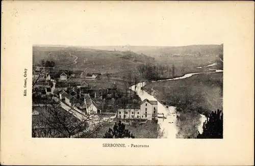 Ak Serbonne Crécy la Chapelle Seine et Marne, Panorama