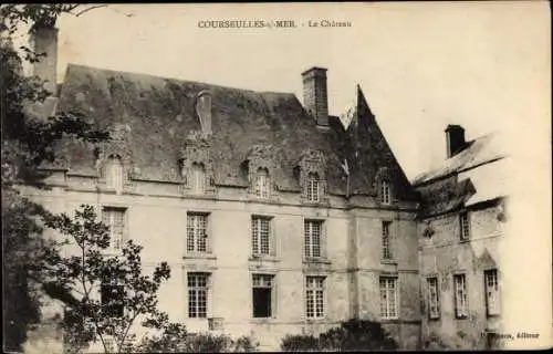 Ak Courseulles sur Mer Calvados, Le Château