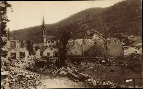 Ak Sondernach Elsass Haut Rhin, Usine Immer Klein