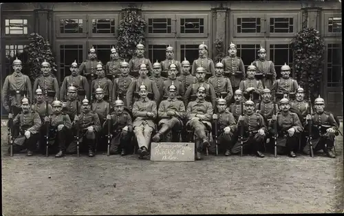 Foto Ak Soldaten in Uniformen, Infanterie Regiment 2