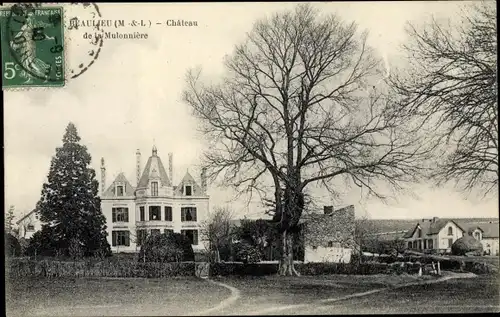 Ak Beaulieu sur Layon Maine et Loire, Château de la Mulonnière