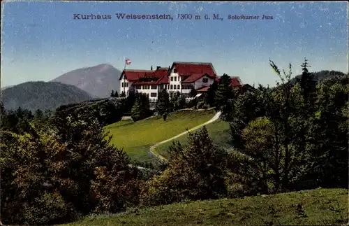 Ak Oberdorf Kanton Solothurn, Kurhaus Weissenstein, Solothurner Jura