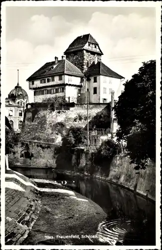 Ak Frauenfeld Kanton Thurgau, Schloss