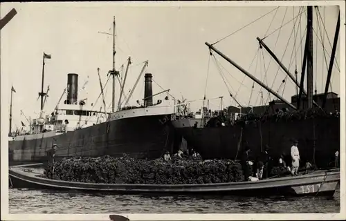 Ak Santos Brasilien, Embarque de bananas