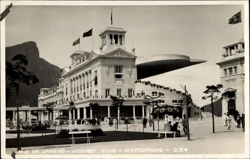 Ak Rio de Janeiro Brasilien, Jockey Club, Hippodromo