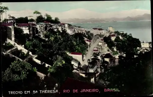 Ak Rio de Janeiro Brasilien, Trecho em Santa Theresa