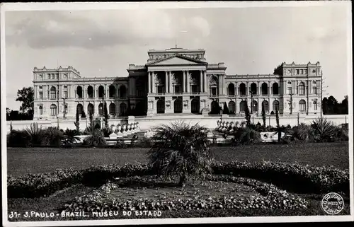 Ak São Paulo Brasilien, Museo do Estado, Museum