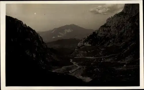 Ak Predeal Rumänien, Valea Mălăiești, Landschaft